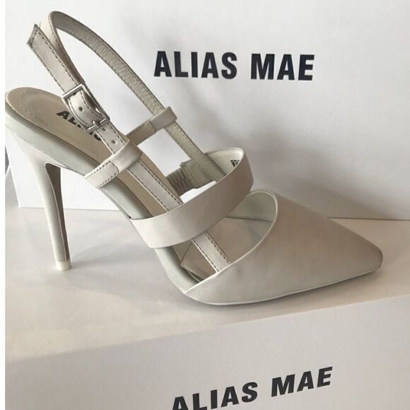 Alias Mae Tyla Slingback Pump Light Grey - Picture 1 of 4